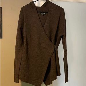 Betabrand hooded sweater, 100% wool, never worn